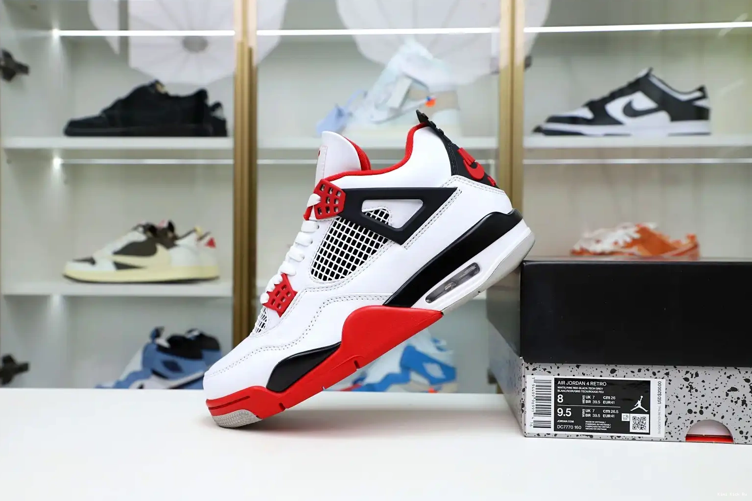 RETRO 'FIRE JORDAN RED' 2012 AIR Kimikick 4 0712